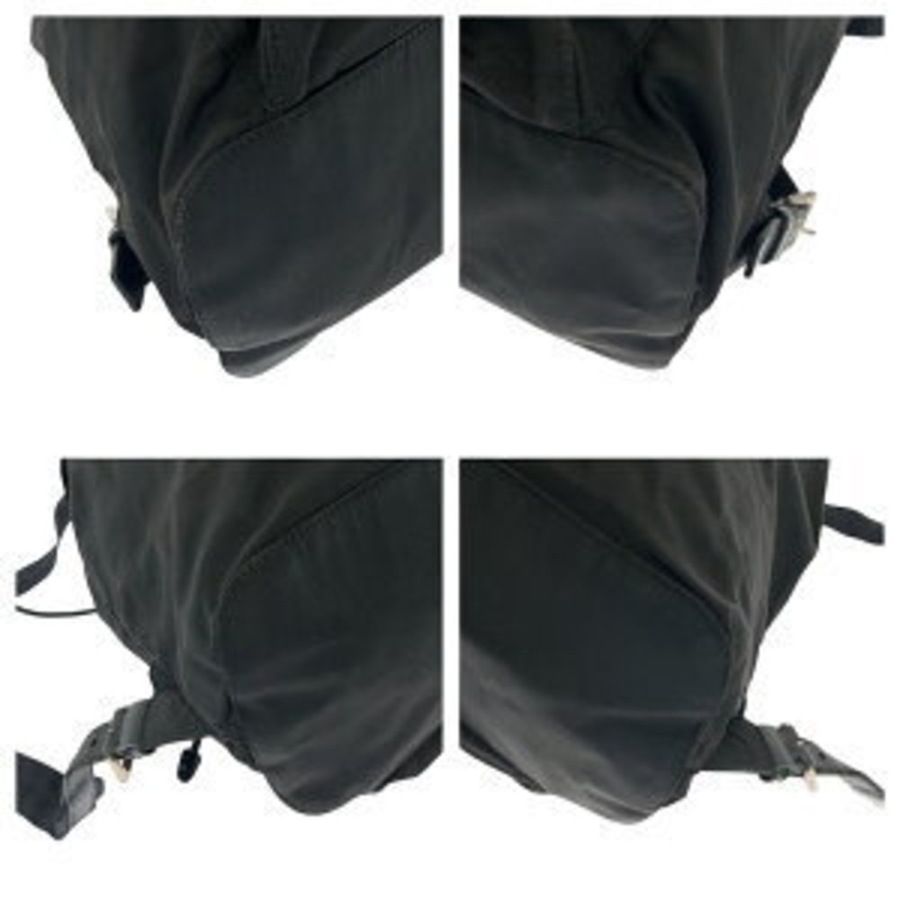 Prada Tessuto Triangular Black Backpack Nylon - image 3